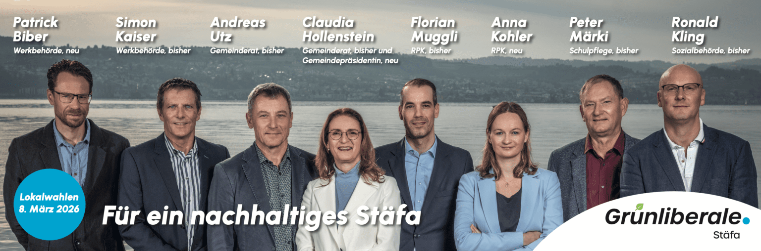 GLP – Claudia Hollenstein Gemeinderatspräsidentin Stäfa